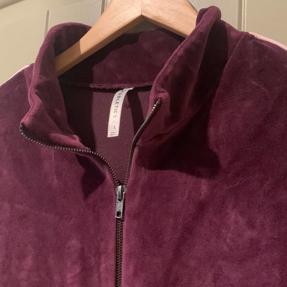Fabletics Britt Pullover Zip Sz L - image 3